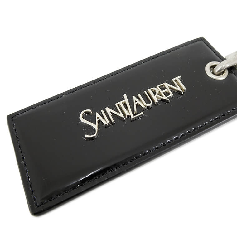 SAINT LAURENT メンズ レディース キーリング サンローラン パリ キーリング 757106 AAB8O NOIR 1000