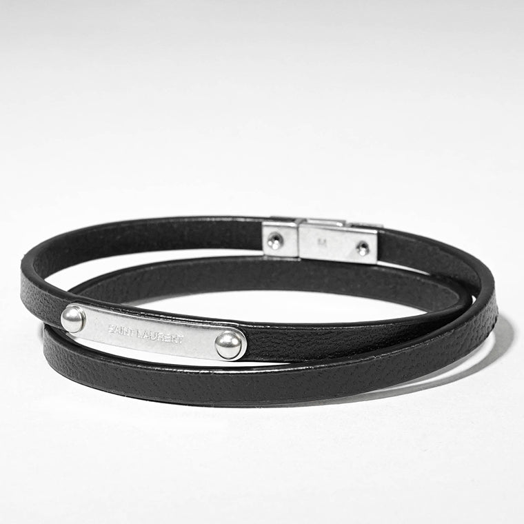サンローラン SAINT LAURENT メンズ レディース ブレスレット ブラック