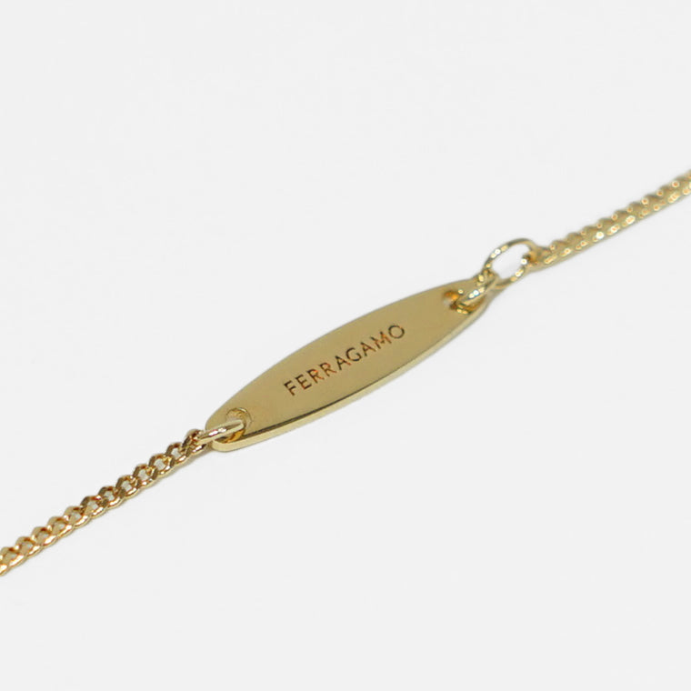 FERRAGAMO レディース ネックレス GANCINI PENDANT NECKLACE 760551 751631 ORO GIOVE ゴールド 001
