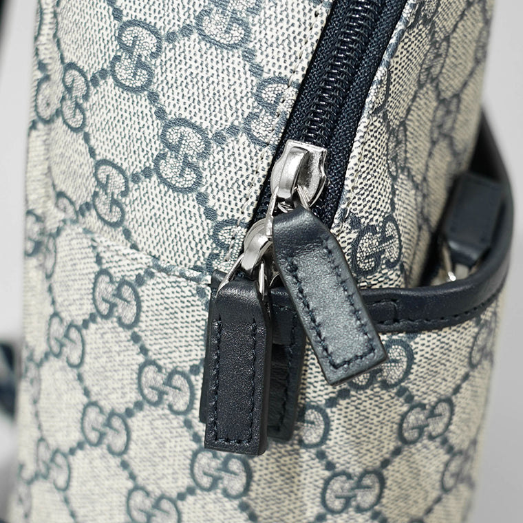 GUCCI KIDS キッズ バックパック GG SUPREME 782708 FAC4E ベージュ ネイビー 4075