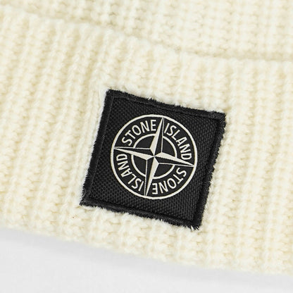 STONE ISLAND メンズ レディース ニットキャップ 7915N10B5 アイボリー V0099