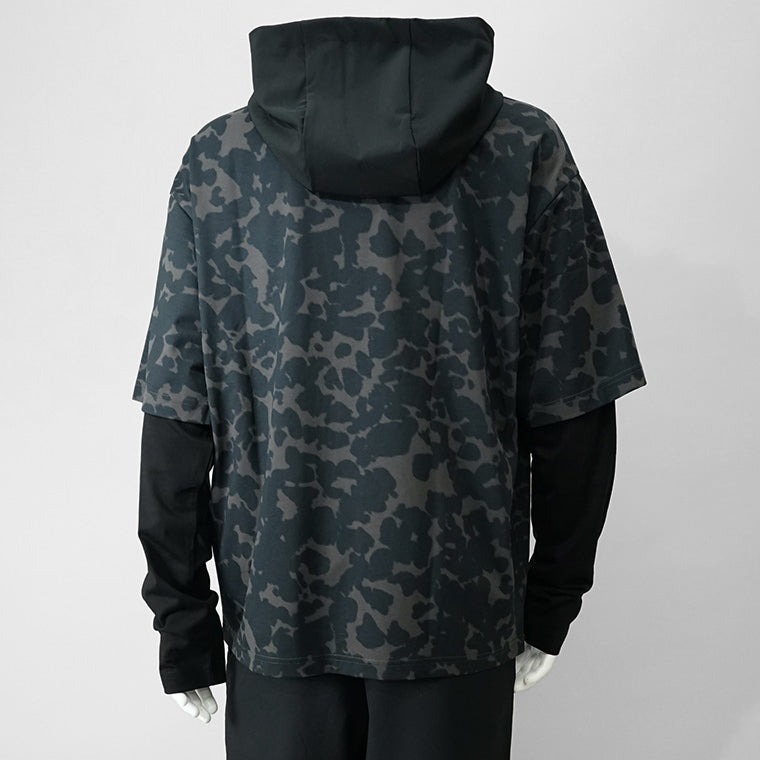 【SUMMER FINAL SALE】 EMPORIO ARMANI EA7 VISIBILITY Line メンズ パーカー 7M000245 AF12874 FANCY DARK GREY グレー系 F8033