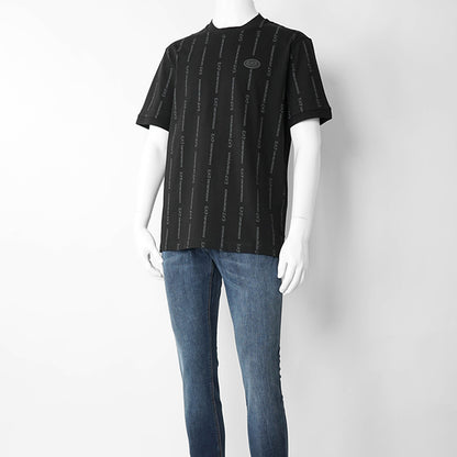 EMPORIO ARMANI EA7 メンズ Tシャツ GRAPHIC SERIES 7M001391 AF12874 BLACK SMOKED PEARL FANCY ブラック FC039