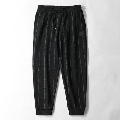 【2026SS SUMMER SALE】 EMPORIO ARMANI EA7 メンズ スウェットパンツ GRAPHIC SERIES 7M001394 AF12660 BLACK SMOKED PEARL FANCY ブラック FC039
