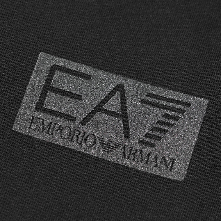 EMPORIO ARMANI EA7 メンズ 長袖Tシャツ LOGO SERIES 7M001488 AF17789 BLACK ブラック UC001