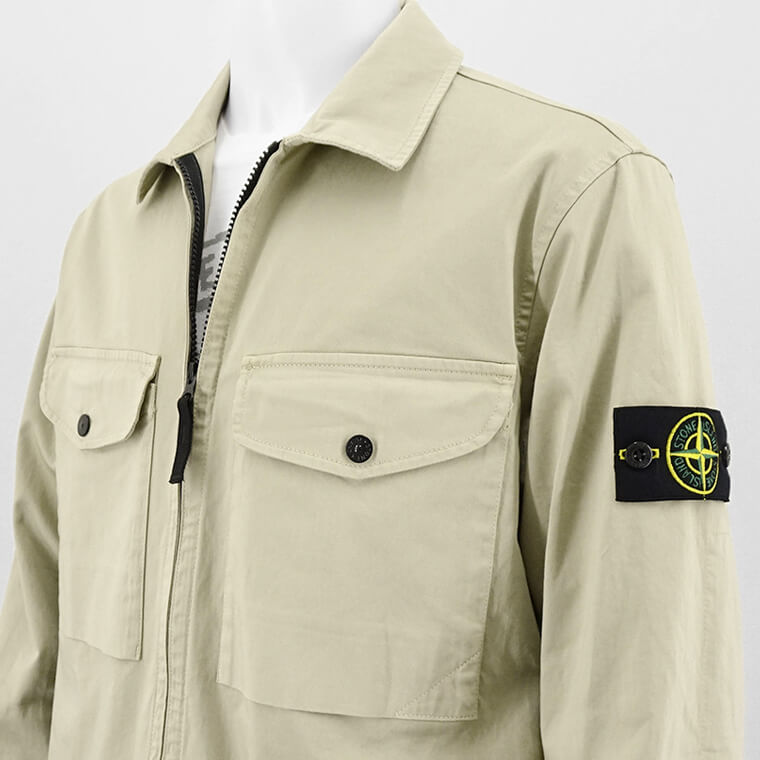 STONE ISLAND メンズ シャツブルゾン 801510812 2カラー