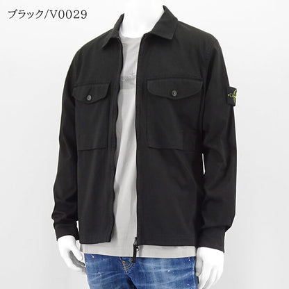 STONE ISLAND メンズ シャツブルゾン 801510812 2カラー