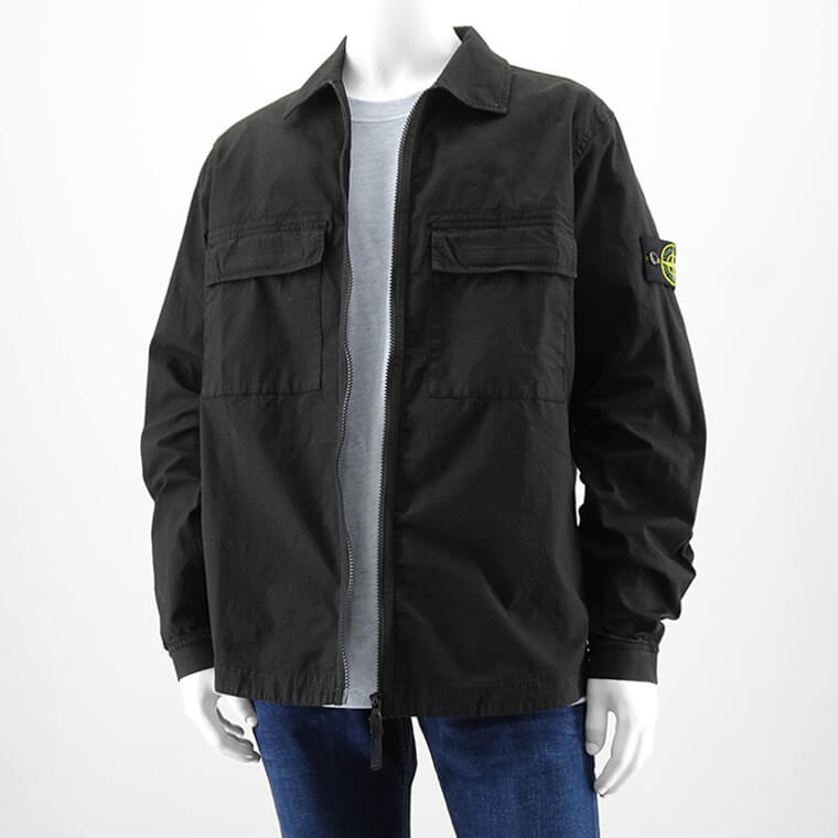 STONE  ストーンアイランド 総柄シャツ マルチカラー ブラック ピンク ブルー サイズｓ美品 中古 010642 STONE ISLAND ストーンアイランド 総柄シャツ マルチカラー ブラック