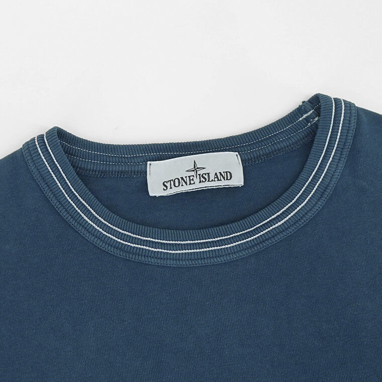 ストーンアイランドstone Tシャツ青ブルーMサイズおすすめ STONE ISLAND（ストーン アイランド） 半袖Tシャツ 801524113 メンズ