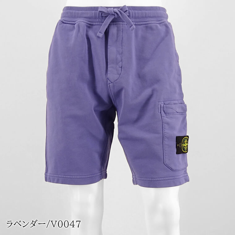 STONE ISLAND メンズ ショートパンツ 801564651 2カラー