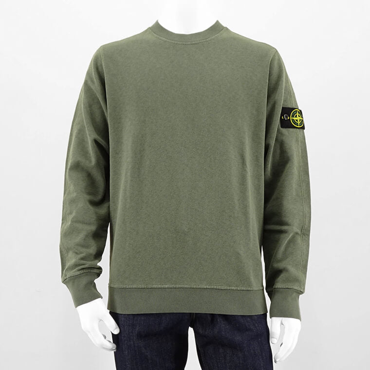 激レアStone ストーンアイランド スウェットトレーナー グリーン ストーンアイランド STONE ISLAND メンズ スウェットシャツ グリーン