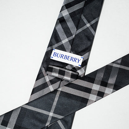 BURBERRY London England メンズ ネクタイ 8017265 CHARCOAL A1208