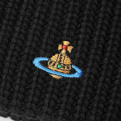 Vivienne Westwood レディース メンズ ニットキャップ SPORTY BEANIE 8102000A K0065 BLACK ブラック N401