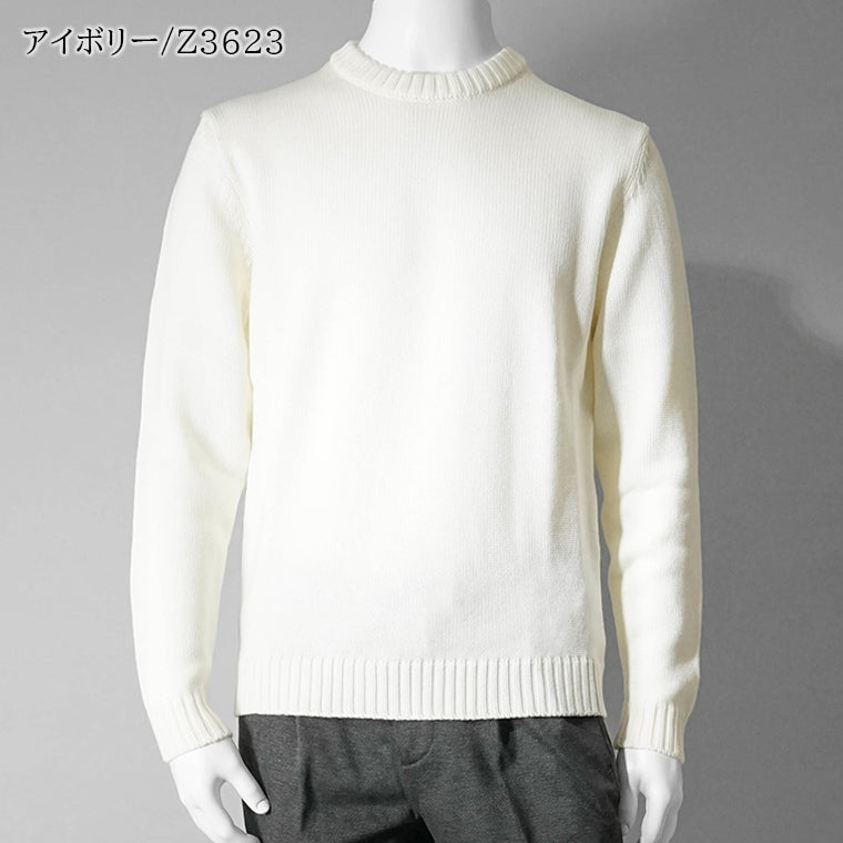 ZANONE メンズ ニット GIRO 810234 ZR229 5カラー