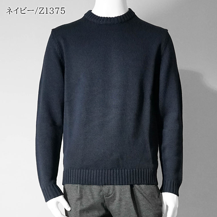 ZANONE メンズ ニット GIRO 810234 ZR229 5カラー