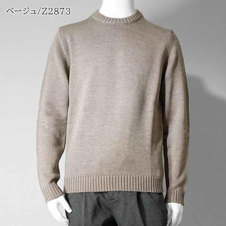 ZANONE メンズ ニット GIRO 810234 ZR229 5カラー
