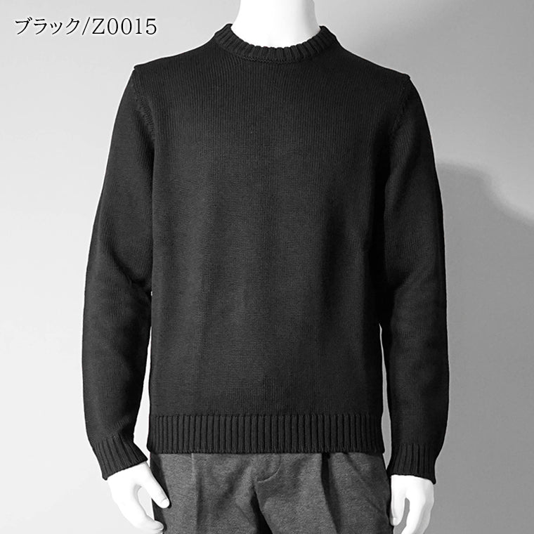 ZANONE メンズ ニット GIRO 810234 ZR229 5カラー