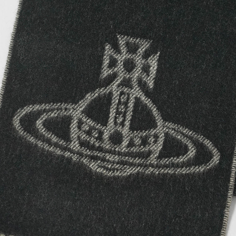 Vivienne Westwood レディース メンズ Wフェイス マフラー SINGLE ORB DOUBLE 81030006 W00ZH 3カラー