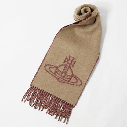 Vivienne Westwood メンズ レディース Wフェイス マフラー SINGLE ORB DOUBLE 81030006 W00ZH 3カラー