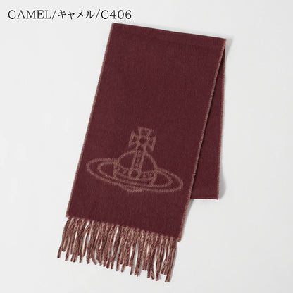 Vivienne Westwood メンズ レディース Wフェイス マフラー SINGLE ORB DOUBLE 81030006 W00ZH 3カラー