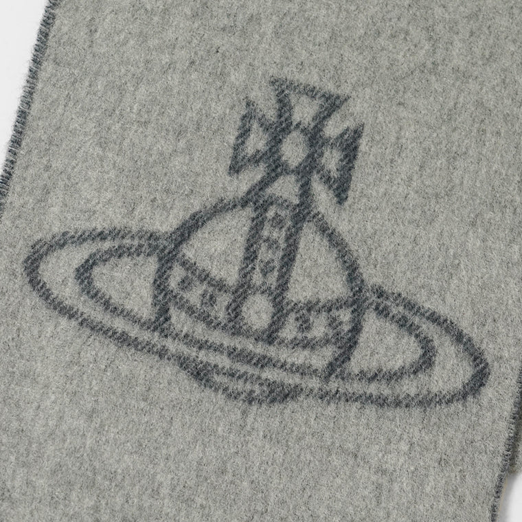 Vivienne Westwood メンズ レディース Wフェイス マフラー SINGLE ORB DOUBLE 81030006 W00ZH 3カラー