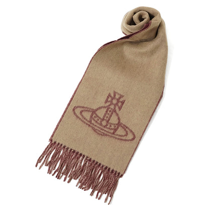 Vivienne Westwood レディース メンズ Wフェイス マフラー SINGLE ORB DOUBLE 81030006 W00ZH 3カラー