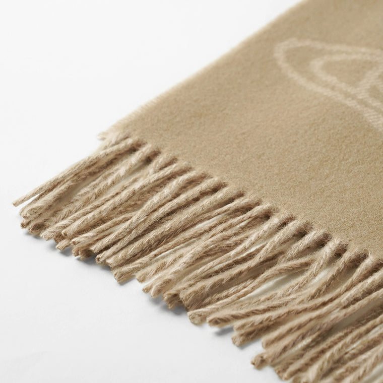 Vivienne Westwood レディース Wフェイス マフラー DOUBLE FACE SCARF 81030006 W01MK CAMEL キャメル C405