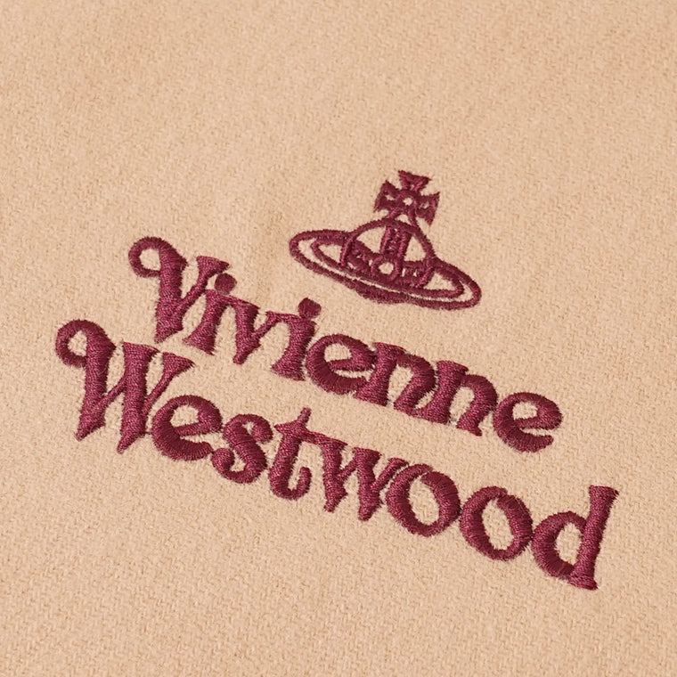 Vivienne Westwood メンズ レディース マフラー EMBROIDERED LOGO 81030007 W00Q7 AAB 3カラー