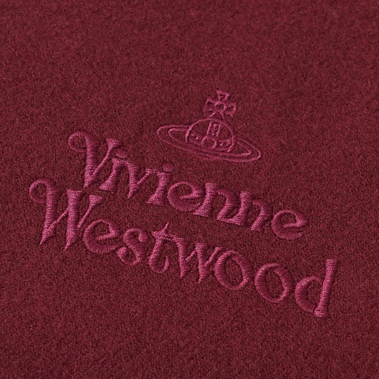 Vivienne Westwood メンズ レディース マフラー EMBROIDERED LOGO 81030007 W00Q7 AAB 3カラー
