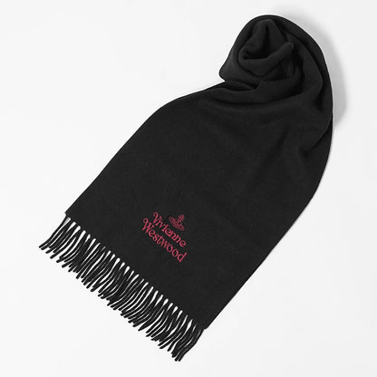 Vivienne Westwood メンズ レディース マフラー EMBROIDERED LOGO 81030007 W00Q7 AAB 3カラー