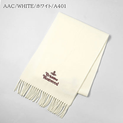 Vivienne Westwood メンズ レディース マフラー EMBROIDERED LOGO 81030007 W00Q7 AAB AAC 4カラー