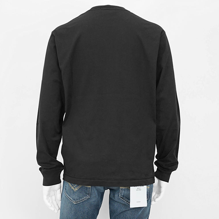 STONE  ブラック ロンT 長袖 STYLEMIXER | ユニセックスラウンドロンT (Tシャツ・カットソー