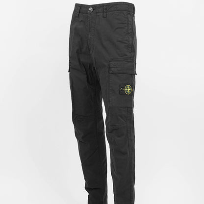 STONE ISLAND メンズ カーゴパンツ 811530410 ブラック V0029