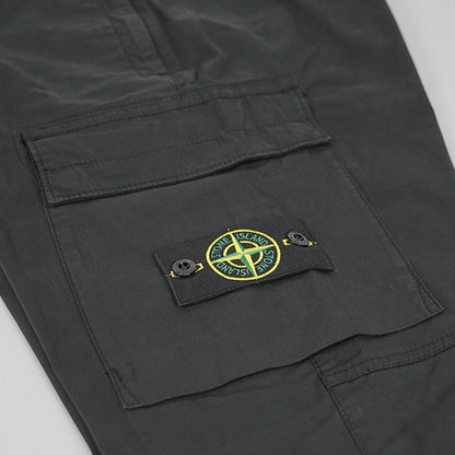 STONE ISLAND メンズ カーゴパンツ 811530410 ブラック V0029