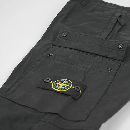 STONE ISLAND メンズ カーゴパンツ 811530410 ブラック V0029