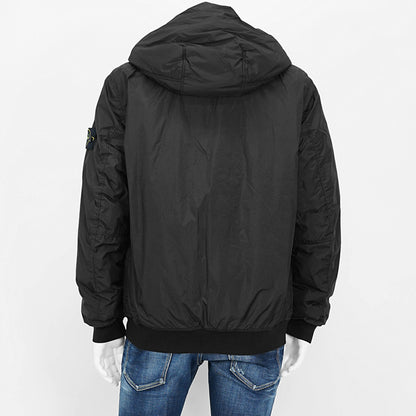 STONE ISLAND メンズ ブルゾン GARMENT DYED CRINKLE REPS R NY WITH PRIMALOFT TC 811540823 ブラック V0029