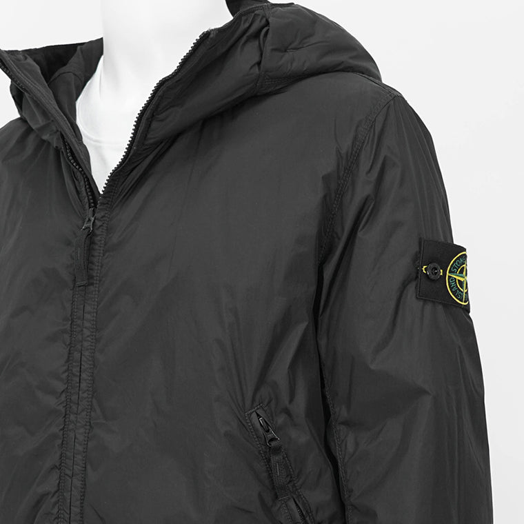 STONE ISLAND メンズ ブルゾン GARMENT DYED CRINKLE REPS R NY WITH PRIMALOFT TC 811540823 ブラック V0029