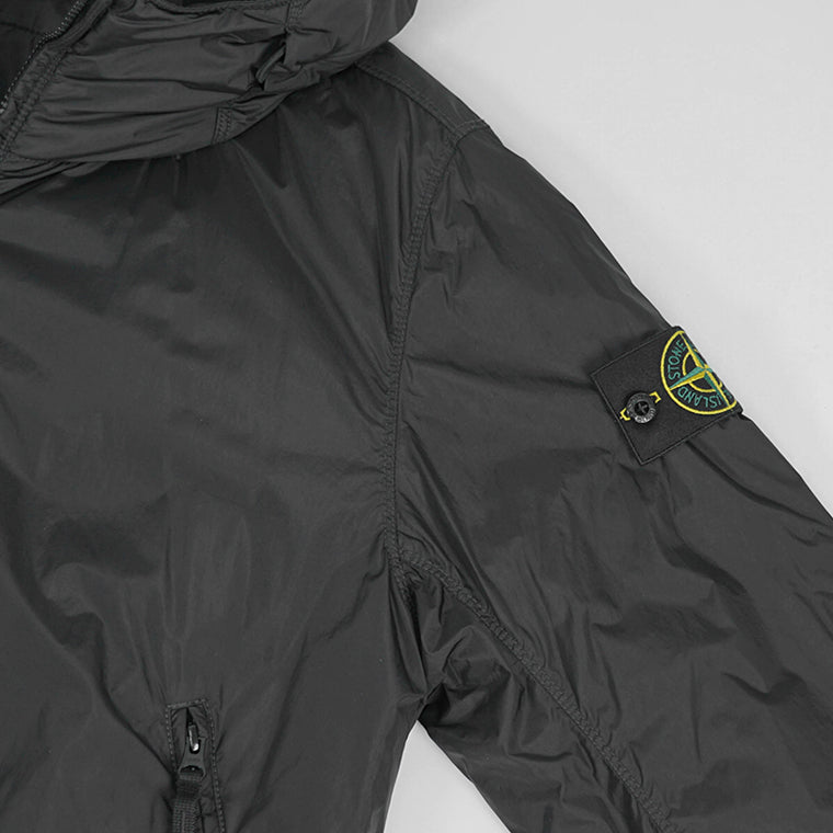 STONE ISLAND メンズ ブルゾン GARMENT DYED CRINKLE REPS R NY WITH PRIMALOFT TC 811540823 ブラック V0029