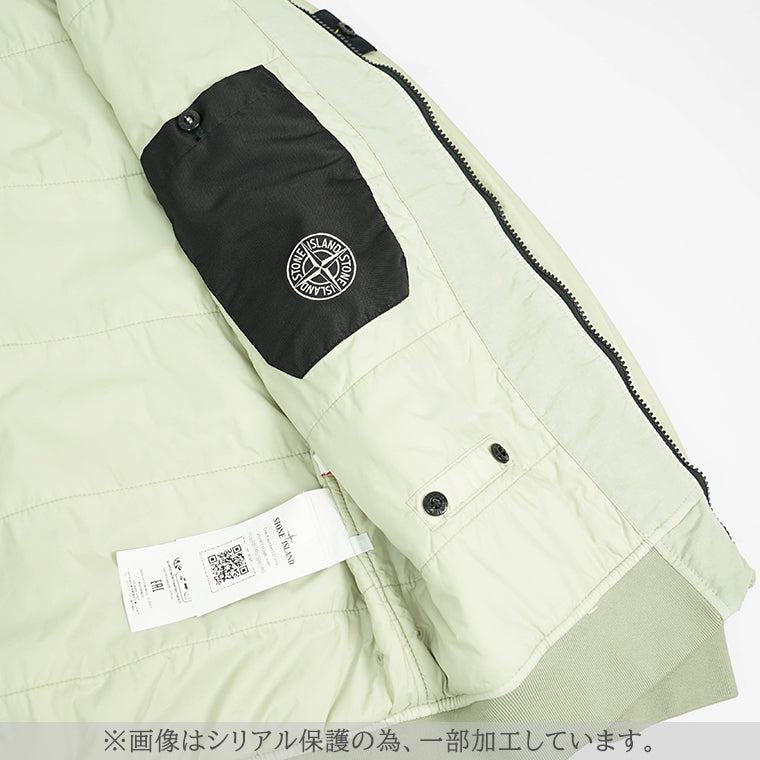 STONE ISLAND メンズ ブルゾン GARMENT DYED CRINKLE REPS R NY WITH PRIMALOFT TC 811540823 ライトグリーン V0097