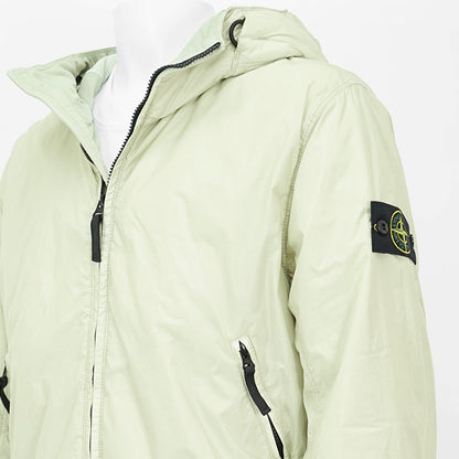 STONE ISLAND メンズ ブルゾン GARMENT DYED CRINKLE REPS R NY WITH PRIMALOFT TC 811540823 ライトグリーン V0097