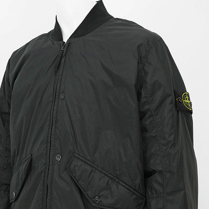 STONE ISLAND メンズ ブルゾン GARMENT DYED CRINKLE REPS R NY WITH PRIMALOFT TC 811540923 ブラック V0029