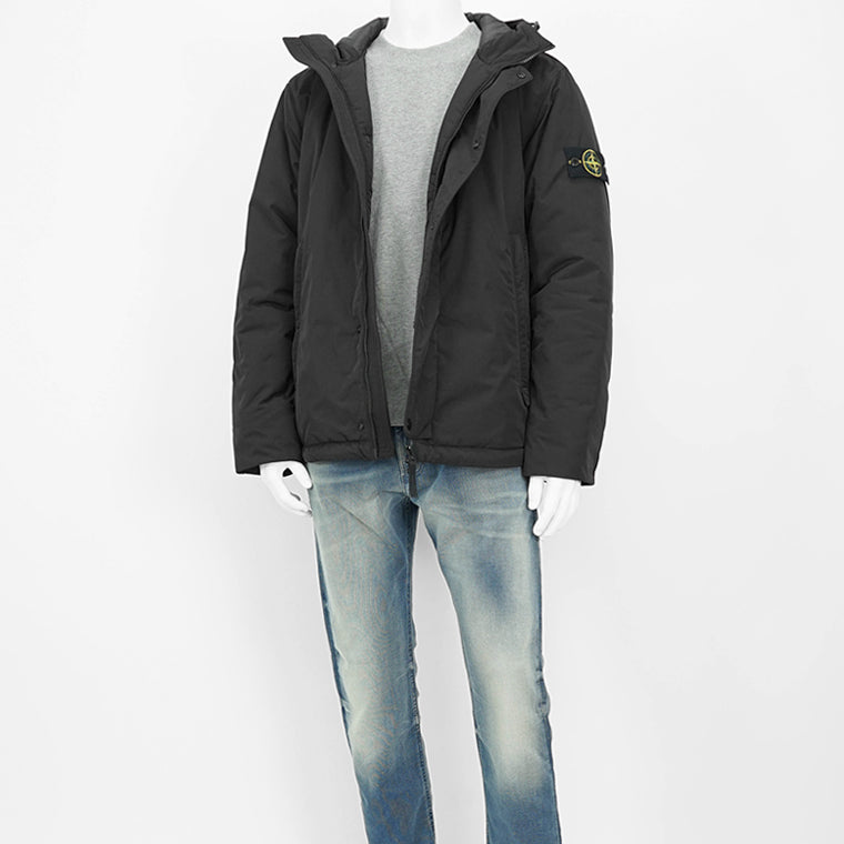 STONE ISLAND メンズ ブルゾン MICRO TWILL WITH PRIMALOFT INSULATION TECHNOLOGY 811543426 ブラック V0029