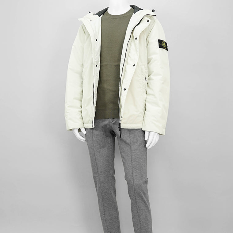 STONE ISLAND メンズ ブルゾン MICRO TWILL WITH PRIMALOFT INSULATION TECHNOLOGY 811543426 ライトグリーン V0097