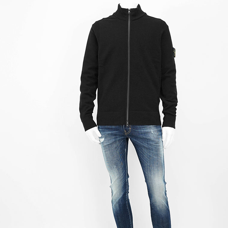 STONE カーディガン　Lサイズ STONE ISLAND - 【ラスト1点】 Zip Knit Cardigan Lambs Wool