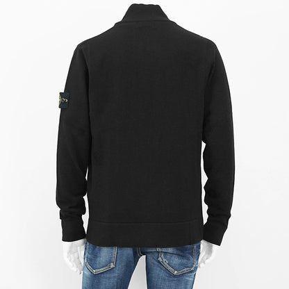 STONE ISLAND メンズ カーディガン 8115503A1 ブラック V0029