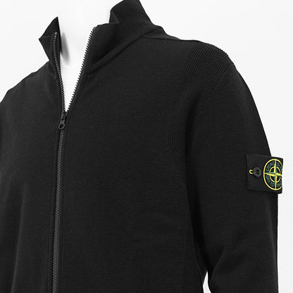 STONE ISLAND メンズ カーディガン 8115503A1 ブラック V0029