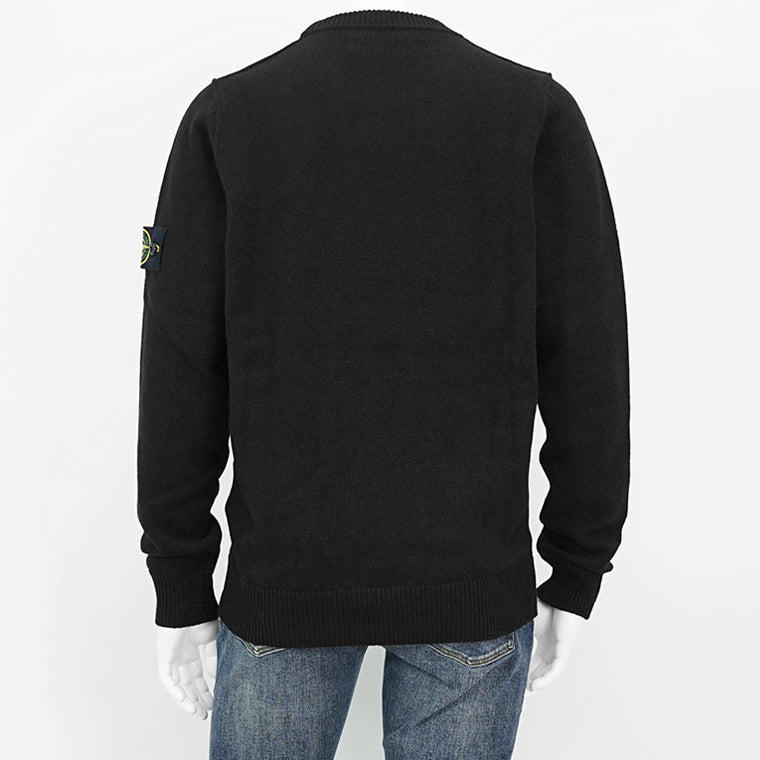 STONE ISLAND メンズ ニット 8115508A3 ブラック A0029