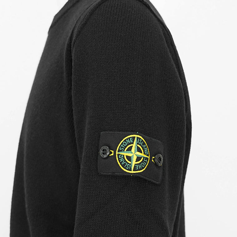 STONE ISLAND メンズ ニット 8115508A3 ブラック A0029