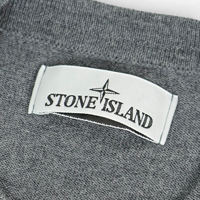 STONE ISLAND メンズ ニット 8115510C4 グレー V0M67