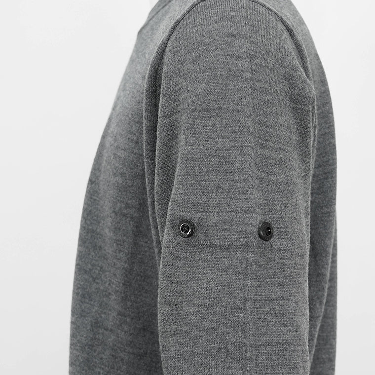 STONE  ストーンアイランド スタンドカラー ニット グレー M ストーンアイランド STONE ISLAND メンズ ニット グレー – WORLDCLUB1989